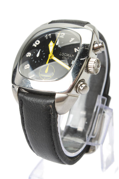 Locman Mens Stainless Steel 1970 Ref 461 Chronograph Quartz Watch 39mm