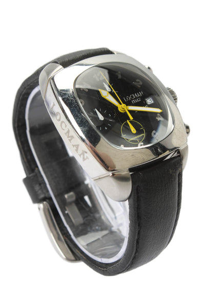 Locman Mens Stainless Steel 1970 Ref 461 Chronograph Quartz Watch 39mm