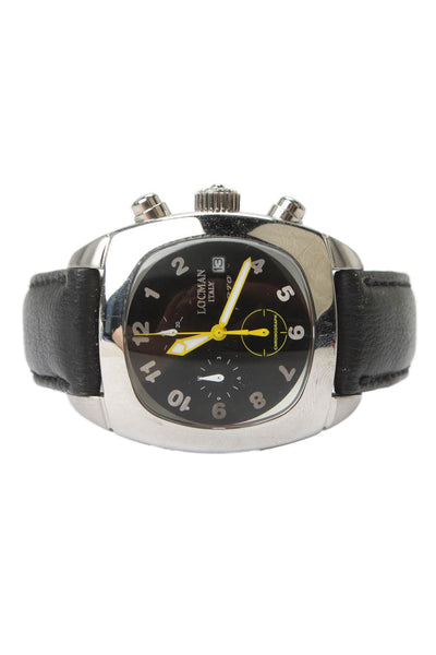 Locman Mens Stainless Steel 1970 Ref 461 Chronograph Quartz Watch 39mm