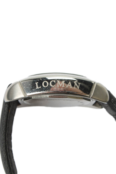 Locman Mens Stainless Steel 1970 Ref 461 Chronograph Quartz Watch 39mm