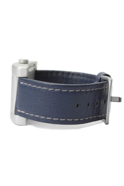Locman Mens Aluminum Navy Quadrato Sport Ref 429 Quartz Watch 39mm