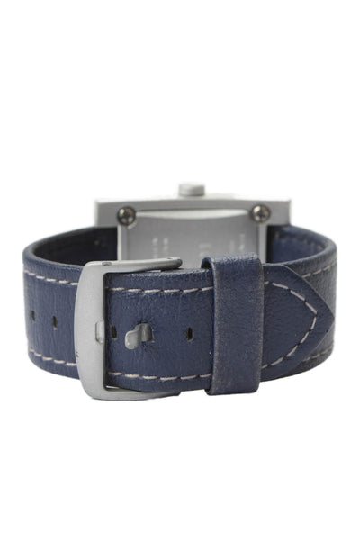 Locman Mens Aluminum Navy Quadrato Sport Ref 429 Quartz Watch 39mm