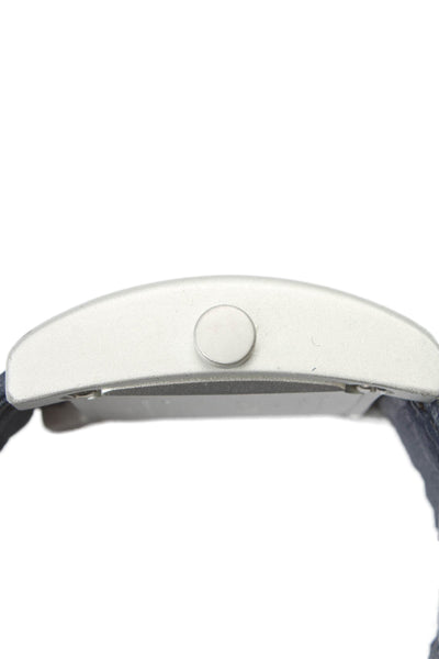 Locman Mens Aluminum Navy Quadrato Sport Ref 429 Quartz Watch 39mm