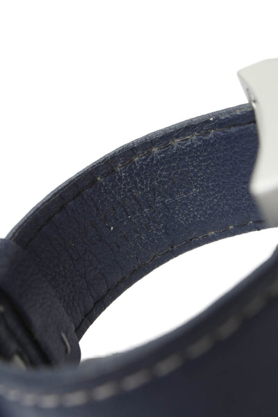 Locman Mens Aluminum Navy Quadrato Sport Ref 429 Quartz Watch 39mm