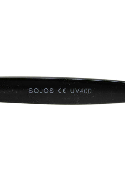 Sojos Womens Studded Cat Eye Sunglasses Black Size 50-18 139