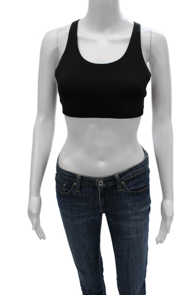 Lululemon Womens Strappy Back Sports Bra Black Size 34 C