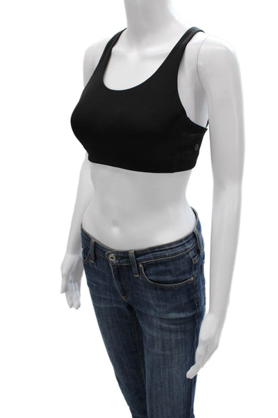 Lululemon Womens Strappy Back Sports Bra Black Size 34 C