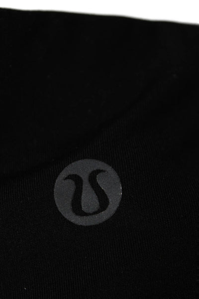 Lululemon Womens Strappy Back Sports Bra Black Size 34 C