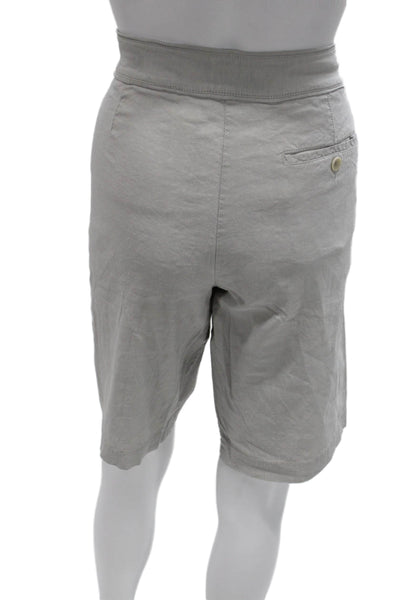 Eileen Fisher Women Bermuda Shorts Gray Size 12