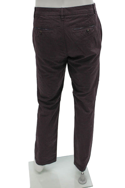 Bonobos Mens Khakis Brown Button Cotton Pants Size 33