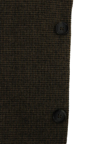 Gianfranco Ruffini Mens Blazer Brown Camel Hair Check Size 46