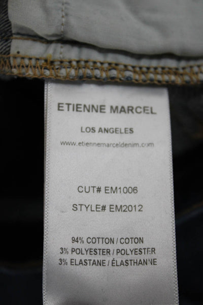 Etienne Marcel Women Skinny Blue Jeans Cotton Blend Size 25
