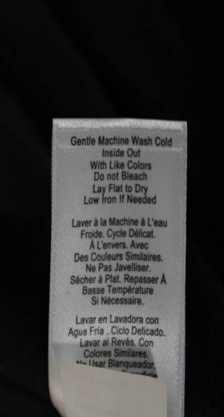 Nation Los Angeles Women Basic Pima Cotton V Neck Sleeveless Tank Blue Size S