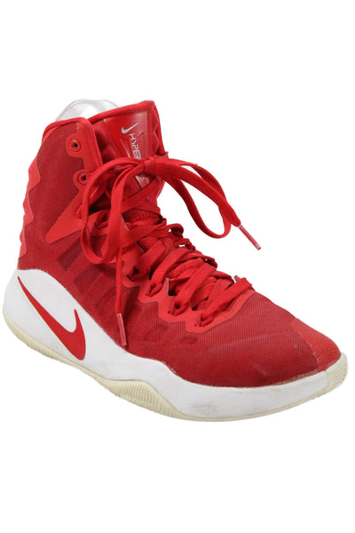 Nike Boys Lace Up Logo Hyper Dunk 2016 Sneakers University Red Size 8