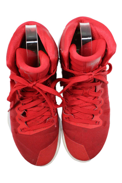 Nike Boys Lace Up Logo Hyper Dunk 2016 Sneakers University Red Size 8