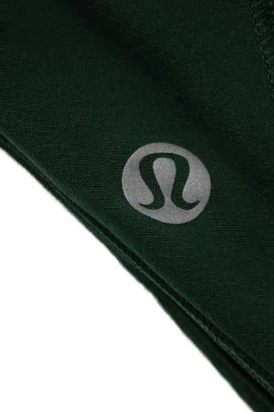 Lululemon Women Athletic Green Recycled Polyester Shorts Size 4