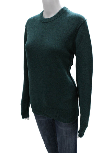 Alex Mill Womens Merino Wool Pullover Sweater Crew Neck Green Size XS