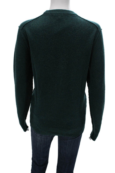Alex Mill Womens Merino Wool Pullover Sweater Crew Neck Green Size XS