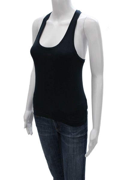 Lululemon Women Sleeveless Scoop Neck Basic Tank Black Size 4