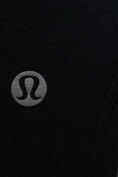 Lululemon Women Sleeveless Scoop Neck Basic Tank Black Size 4