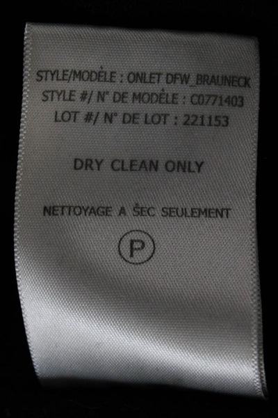 Theory Women Gray Wool Cashmere Overcoat Button Solid Size S