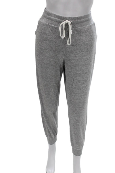 Summersalt Women Jogger Pants Gray Cotton Blend Drawstring Size M