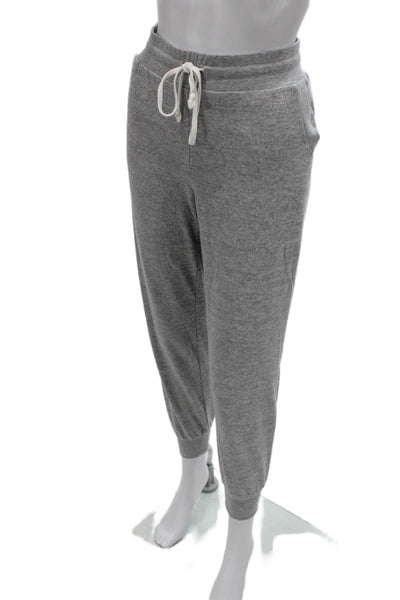 Summersalt Women Jogger Pants Gray Cotton Blend Drawstring Size M