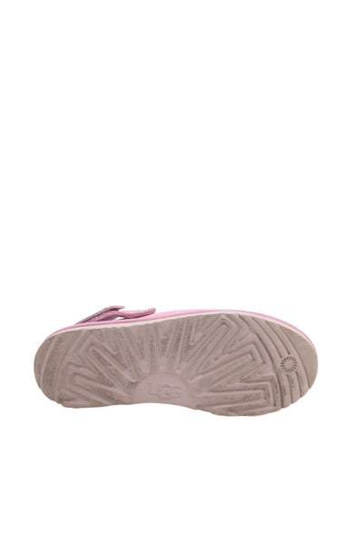 Ugg Womens Suede Goldenstar Adjustable Straps Clogs Pink Size 6