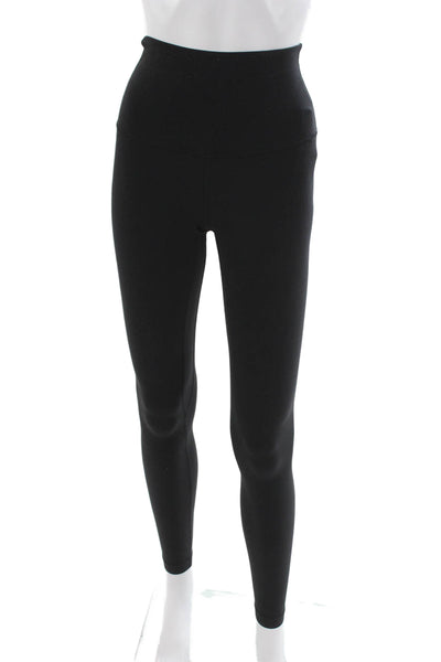 Lululemon Women Ankle Leggings Black Nylon Size 2