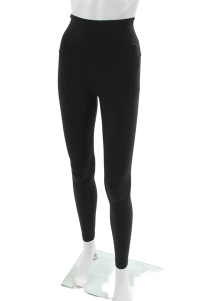 Lululemon Women Ankle Leggings Black Nylon Size 2
