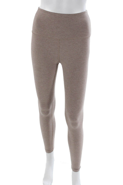 Beyond Yoga Womens Shelf Tank Top Leggings Set Beige Size Extra Small