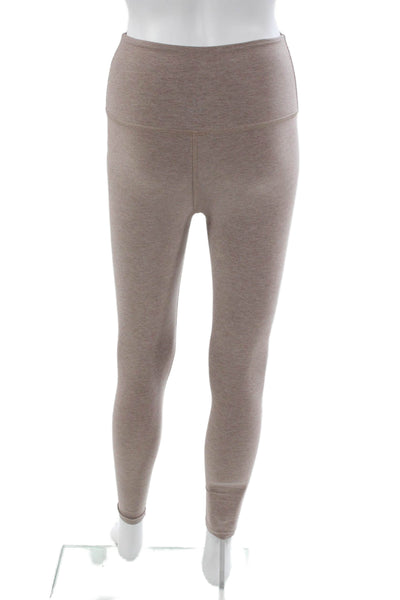 Beyond Yoga Womens Shelf Tank Top Leggings Set Beige Size Extra Small