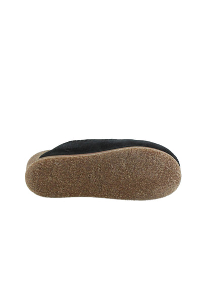 Jenni Kayne Womens Suede Slide On Clogs Black Size 36 6