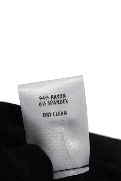 Bailey 44 Women Black Rayon Blend Boat Neck Sleeveless Basic Tank Size S