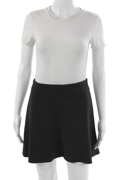 Zara Trafaluc Womens Mock Neck Tank Top A Line Skirt Set Grey Size Small