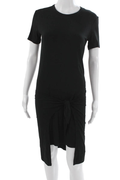 Wilfred Free Womens Black Short Sleeve Knee Length Dress Size XS