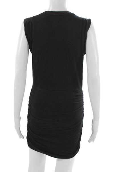 Joes Womens Sleeveless Black Linen Blend Knee Length Round Neck Dress Size XS