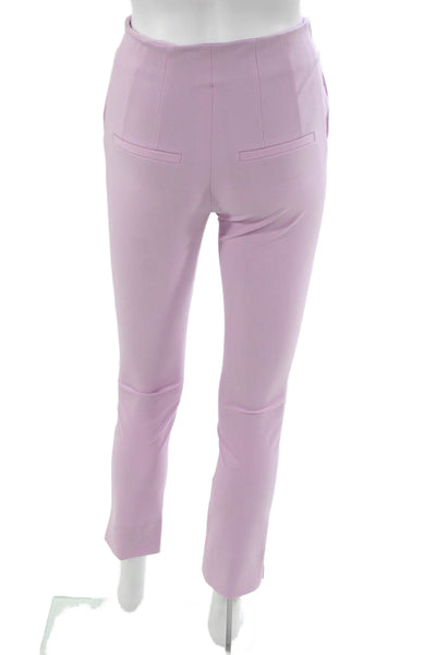 Veronica Beard Womens Purple Cotton Solid Pants Size 00