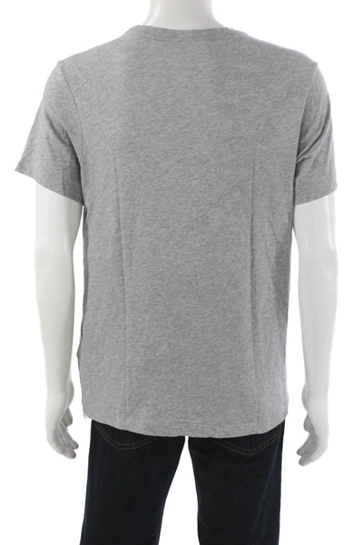 Nike Mens Basic Gray T-Shirt Short Sleeve Crew Neck Size M
