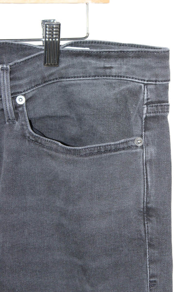 Frame Denim Men Skinny Gray Cotton Jeans Size 34