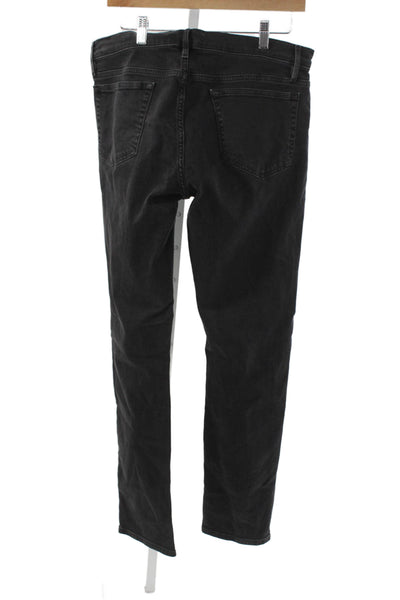 Frame Denim Men Skinny Gray Cotton Jeans Size 34