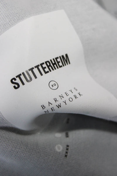 Stutterheim Women Rain Coat Black Cotton Blend Snap Size 3XS