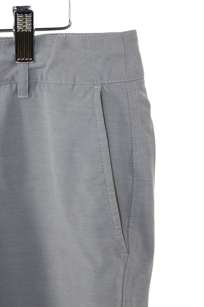 Faherty Mens Bermuda Shorts Gray Recycled Polyester Blend Size 29
