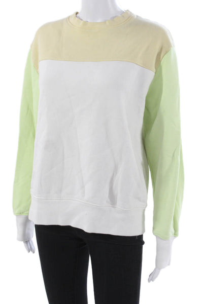 Sundry Unisex Pullover Sweatshirt Multi Fleece Long Sleeve Size 1