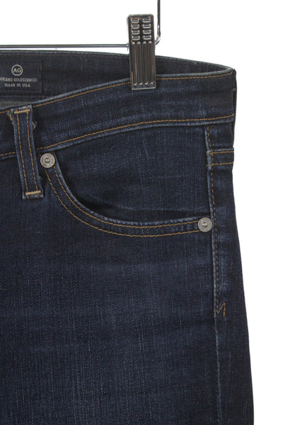 AG Adriano Goldschmied Womens Dark Blue High Rise Skinny Ankle Jeans Size 27