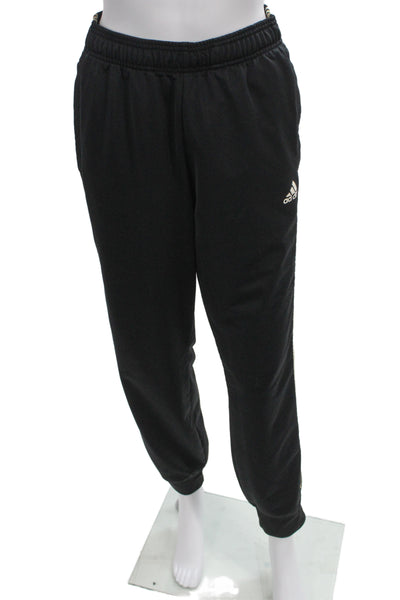 Adidas Mens Black Jogger Sweatpants 100% Recycled Polyester Size M