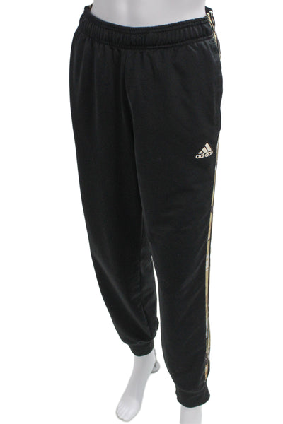 Adidas Mens Black Jogger Sweatpants 100% Recycled Polyester Size M