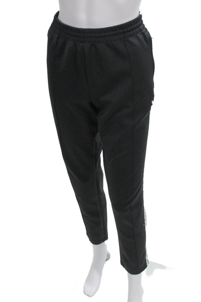Adidas Mens Ankle Sweatpants Black Sports Size L