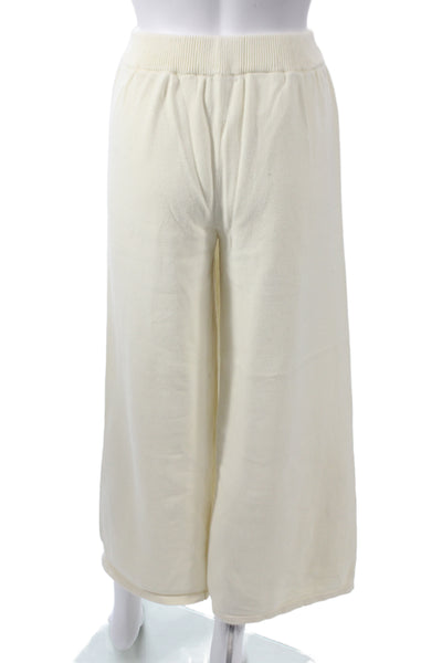 Callahan Women Solid Beige Cotton Sweatpants Size XS
