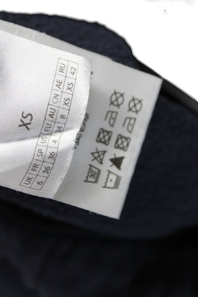 ROTATE Unisex Sweatpants Dark Blue Graphic Motorcycle Organic Cotton Size 4